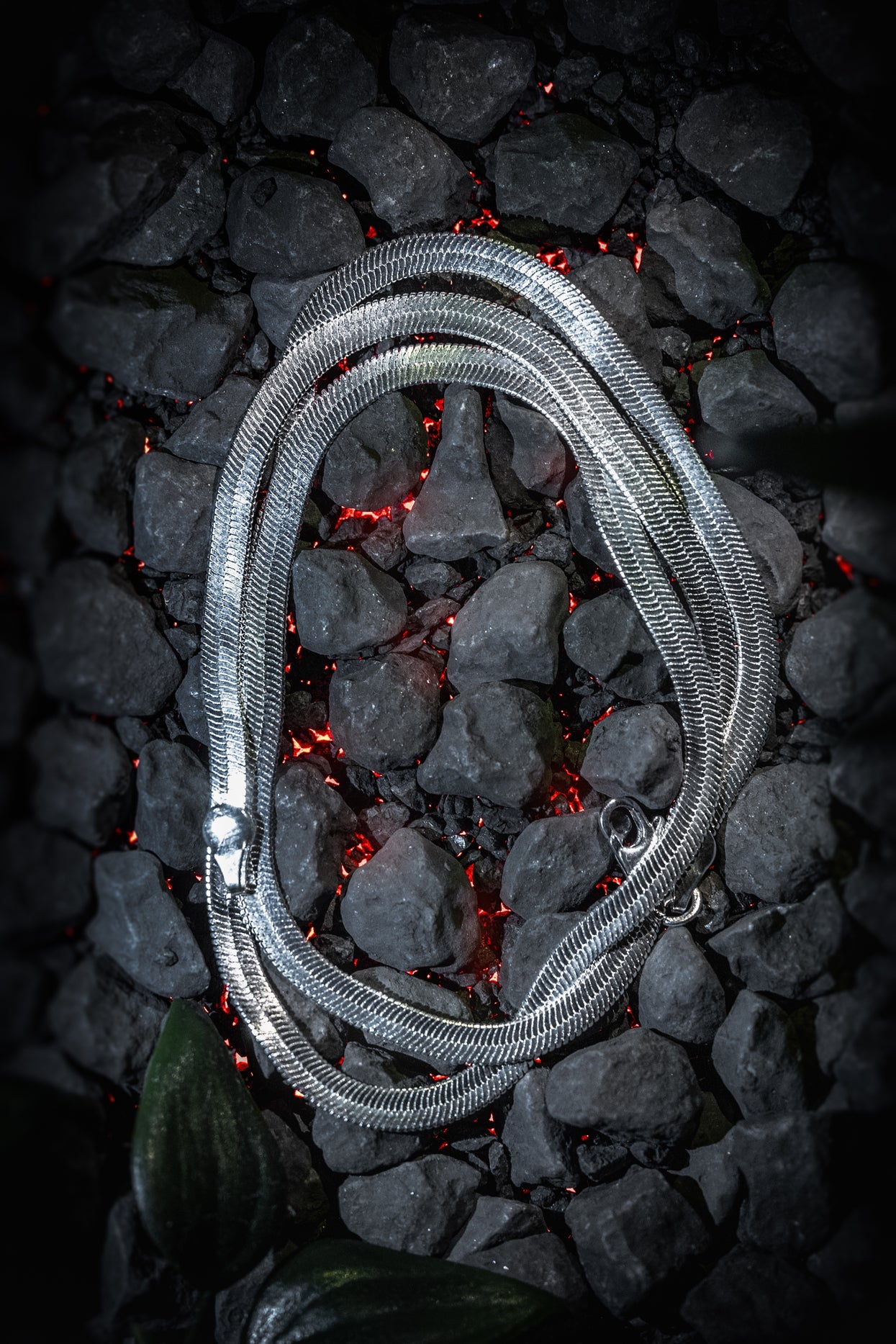 Cleopatra Kette Versilbert Modeschmuck - Neun - Siebzig