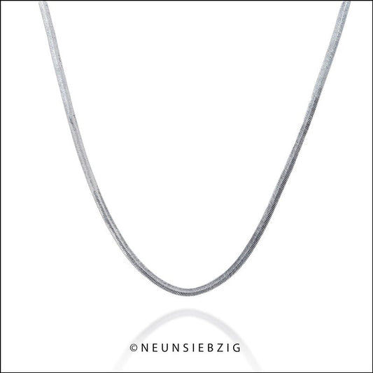 Cleopatra Kette Versilbert Modeschmuck - Neun - Siebzig