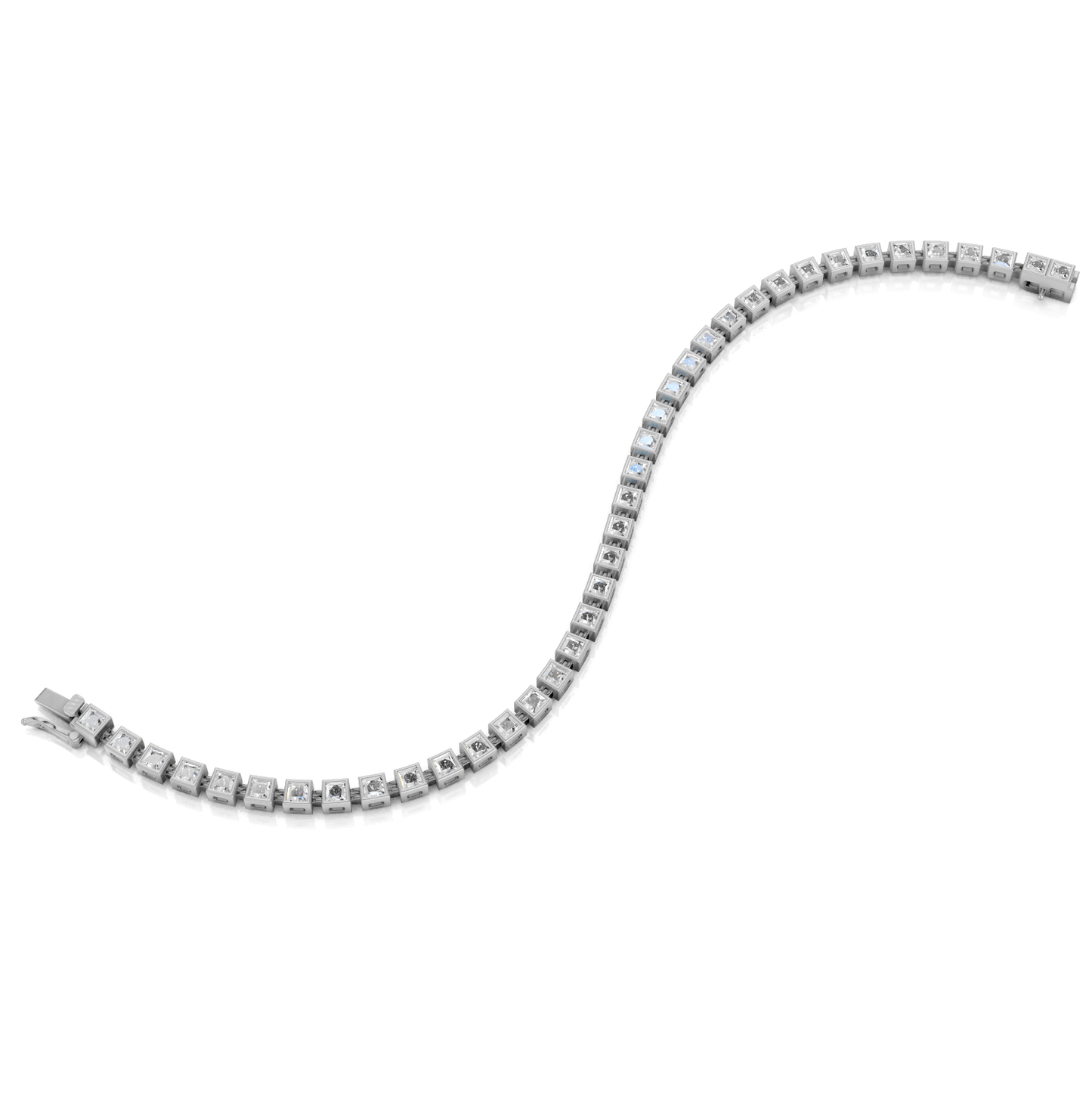 KLARA - TENNISARMBAND - Neun - Siebzig