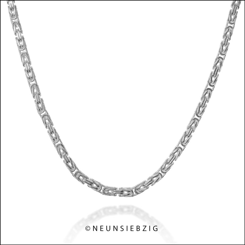 Königskette 925 Sterling Silber - Neun - Siebzig