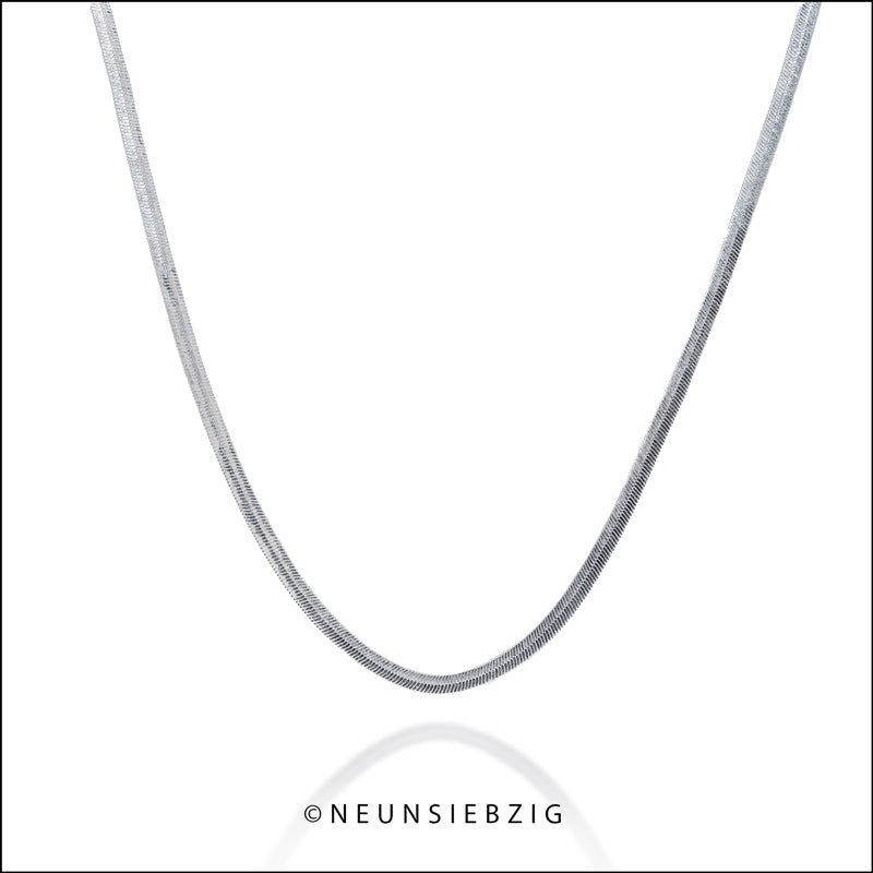 Cleopatra Kette Versilbert Modeschmuck - Neun - Siebzig