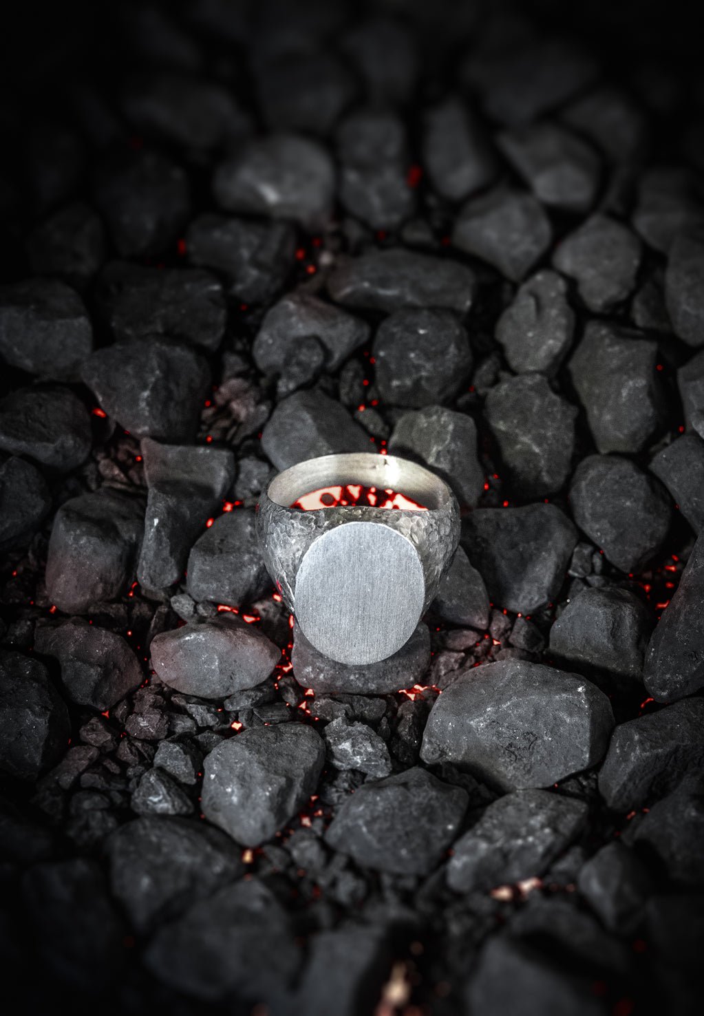 Dante Siegelring aus 925 Sterling Silber - Neun - Siebzig