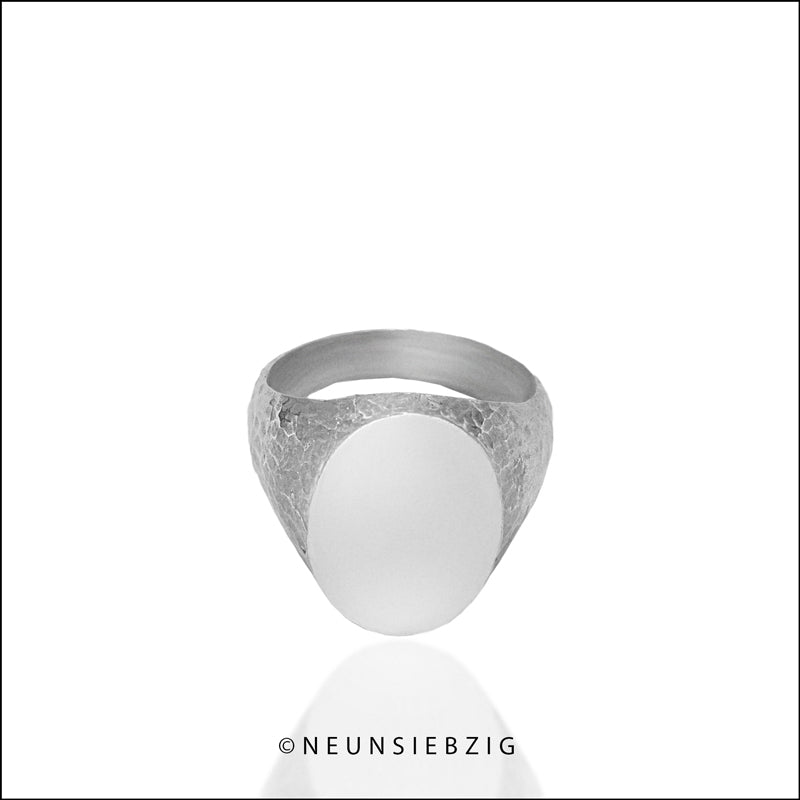 Dante Siegelring aus 925 Sterling Silber - Neun - Siebzig