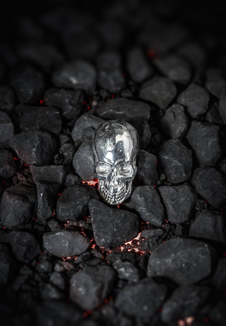 Dead Anhänger in 925 / Sterling Silber - Neun - Siebzig