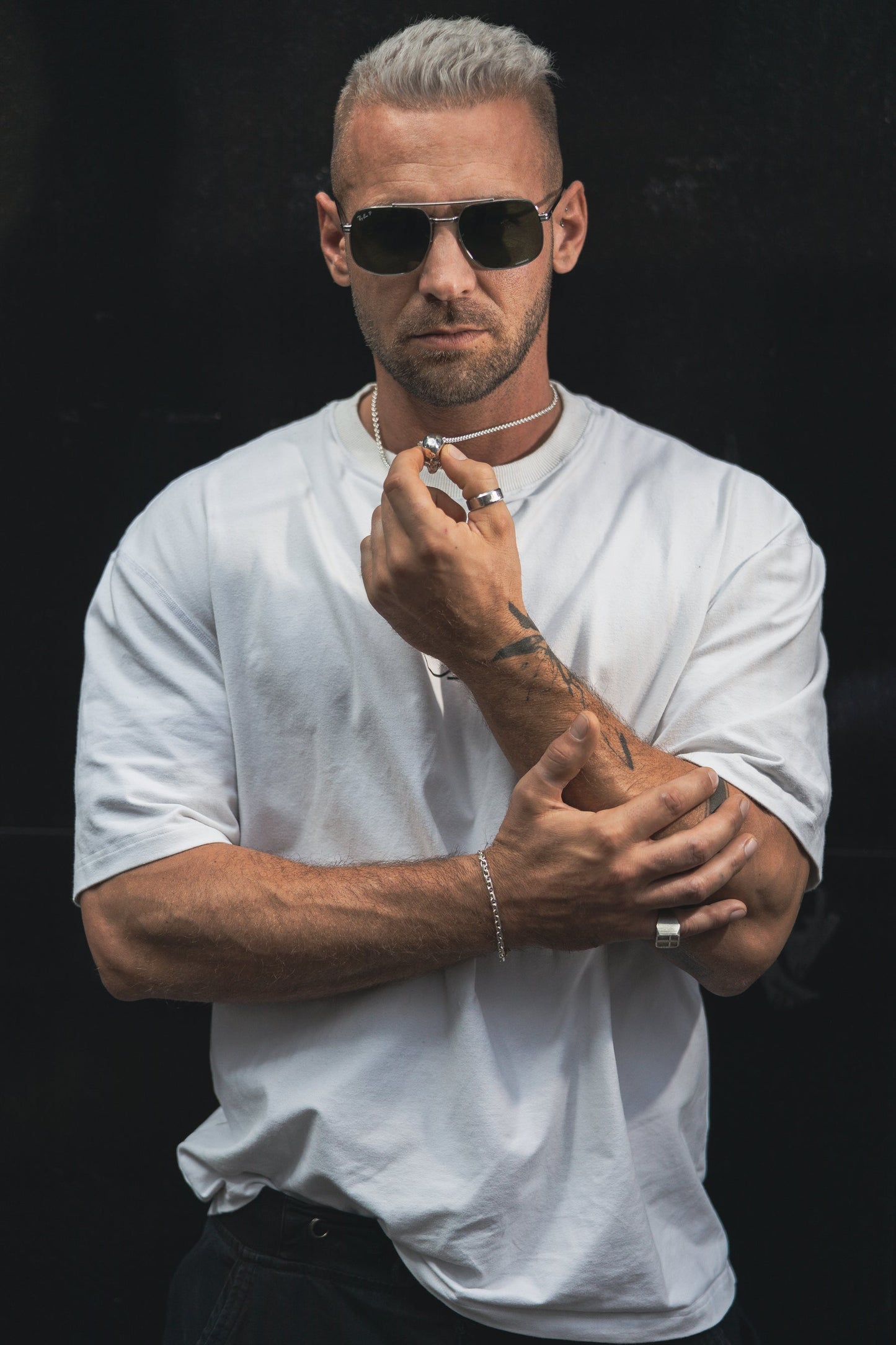 Dead Anhänger in 925 / Sterling Silber - Neun - Siebzig