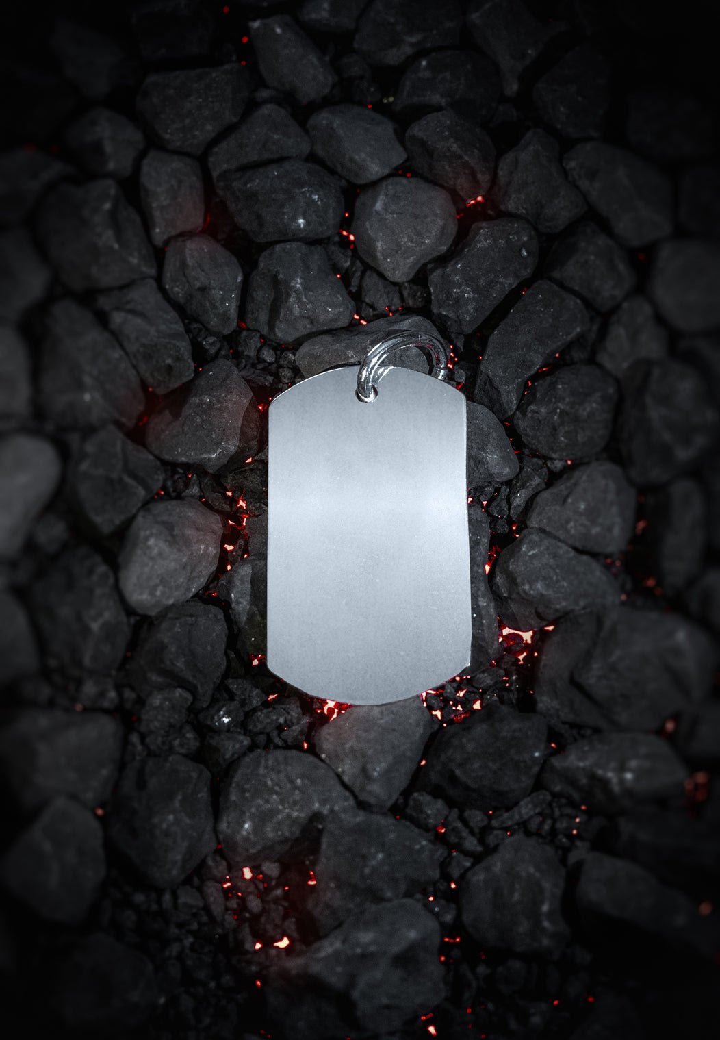 Dog Tag 925 Sterling Silber - Neun - Siebzig