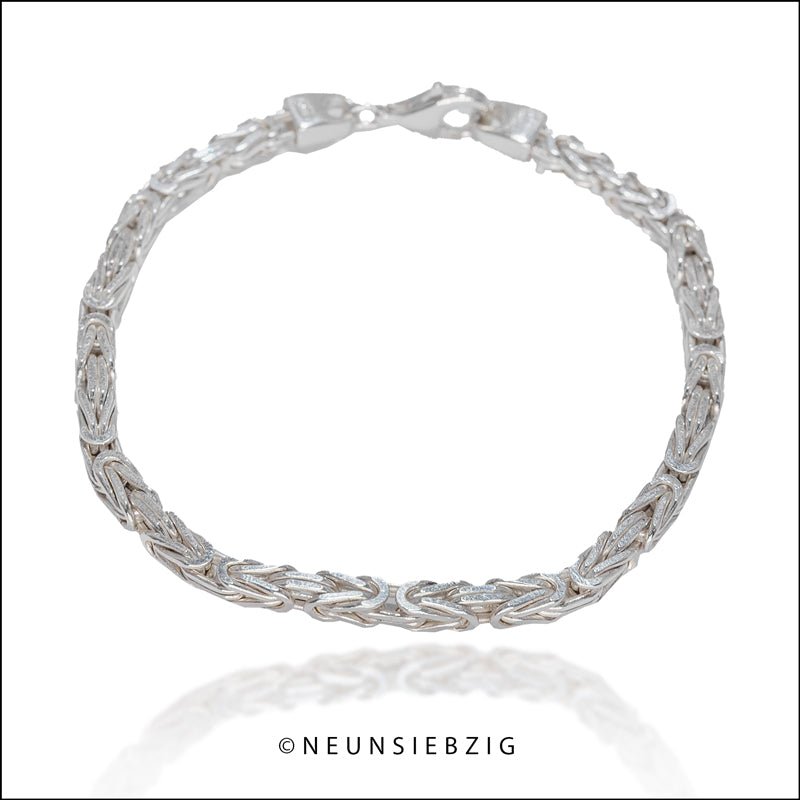 Königs Armband 925 Sterling Silber - Neun - Siebzig