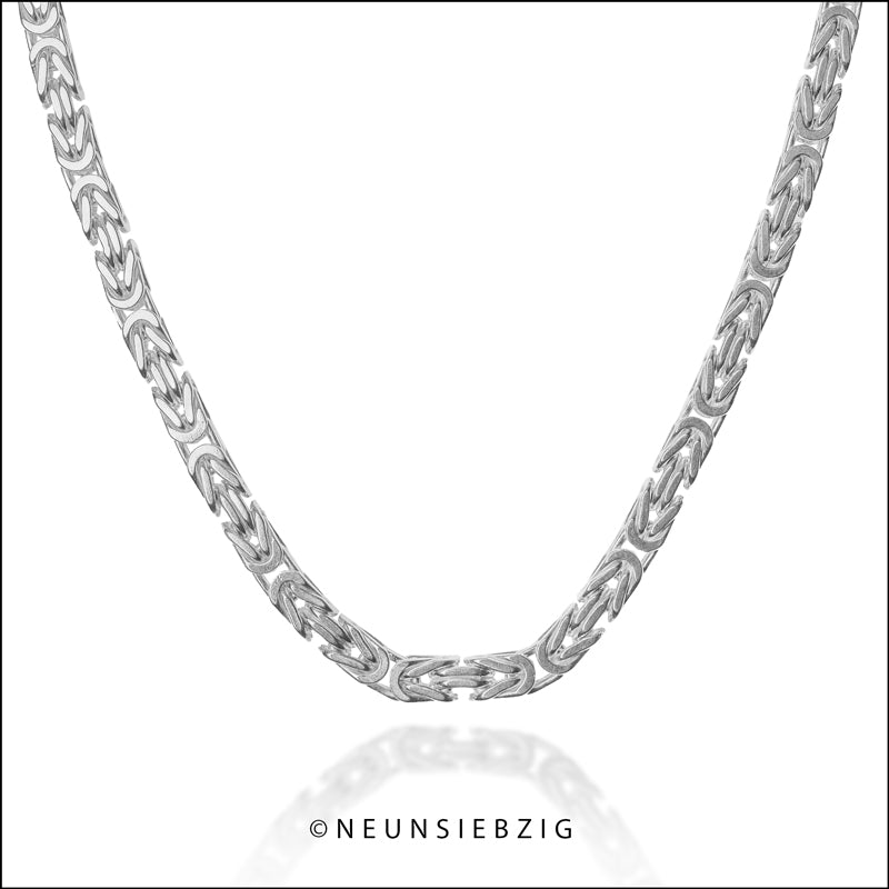 Königskette 925 Sterling Silber - Neun - Siebzig