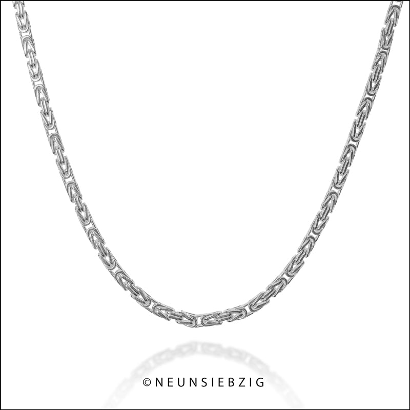 Königskette 925 Sterling Silber - Neun - Siebzig