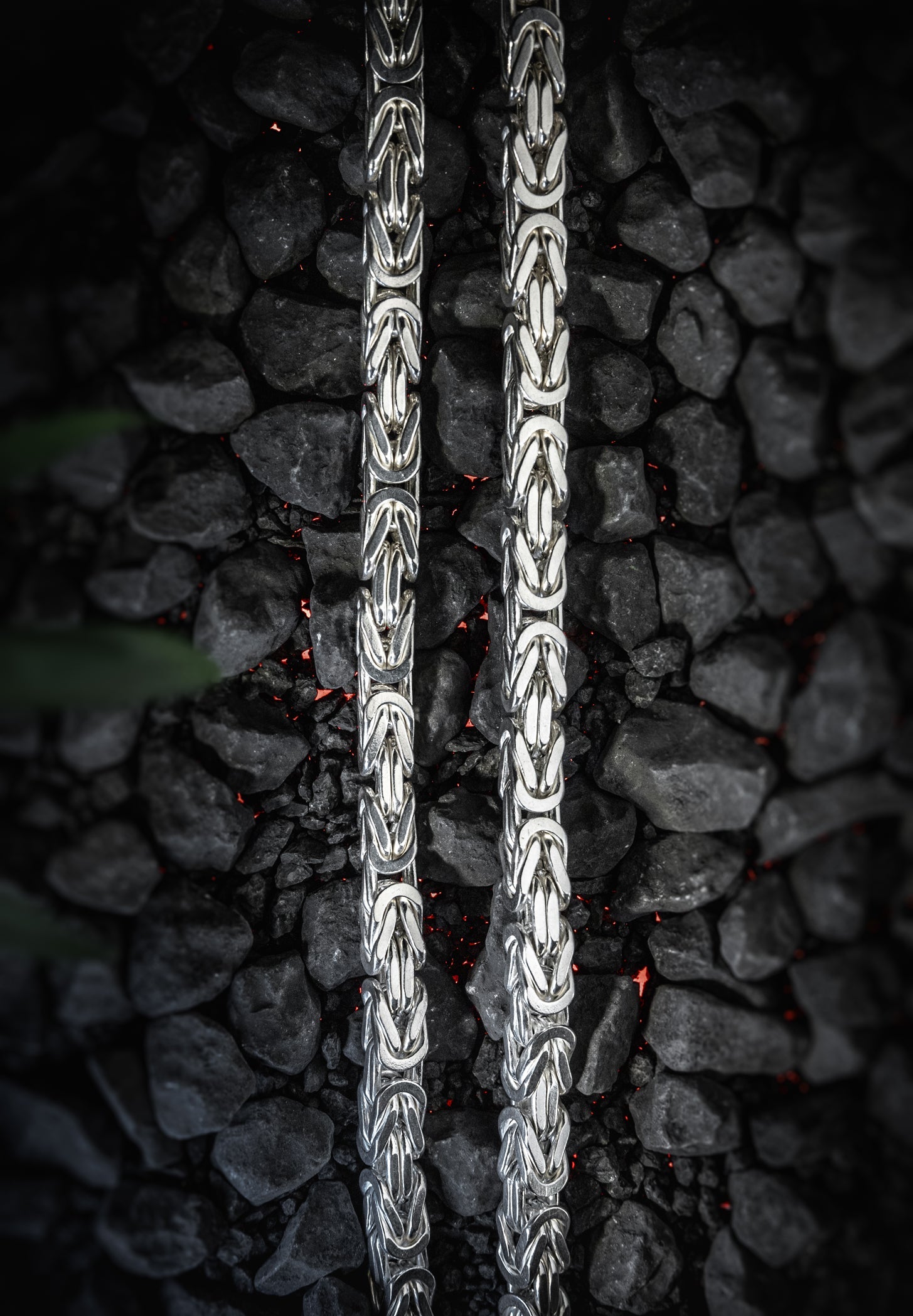 Königskette 925 Sterling Silber - Neun - Siebzig