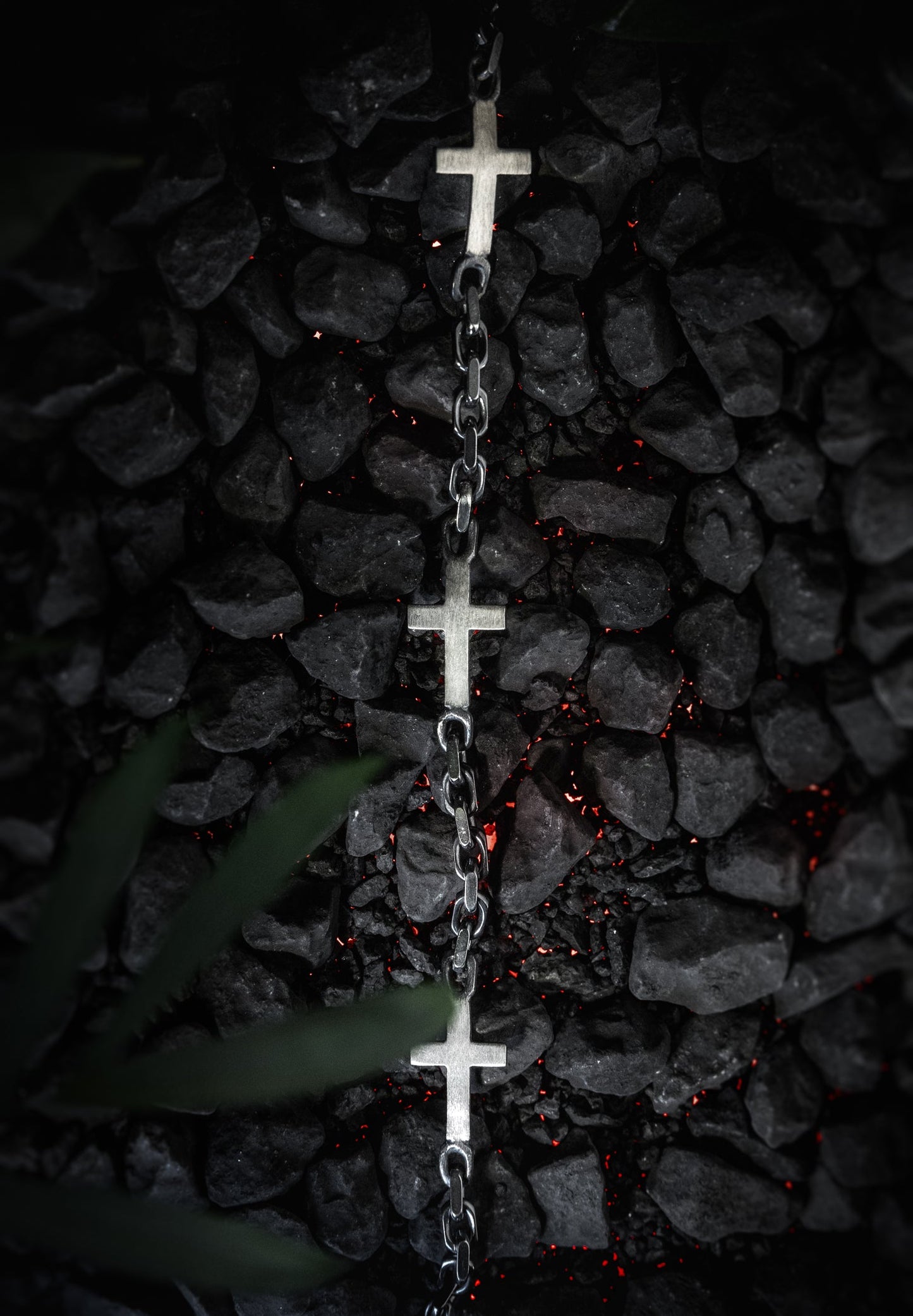 Kreuz Armband Premium 925 Sterling Silber - Neun - Siebzig