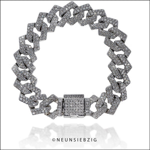 Squared Iced Out Armband Modeschmuck
