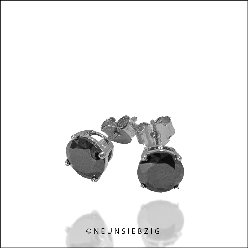 Ohrstecker Medieval 925 Sterling Silber - Neun - Siebzig