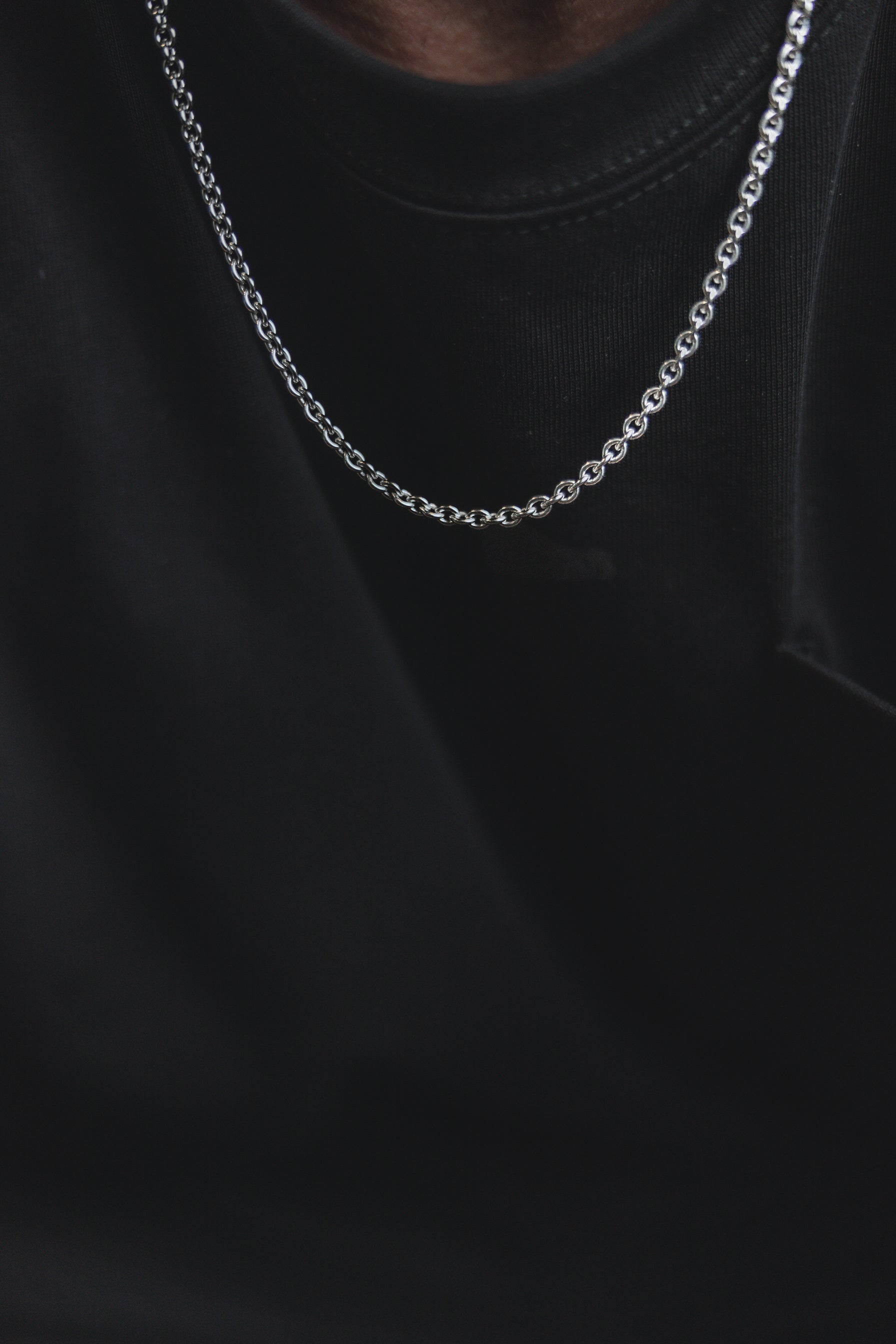 Rundanker Kette 925 Sterling Silber - Neun - Siebzig