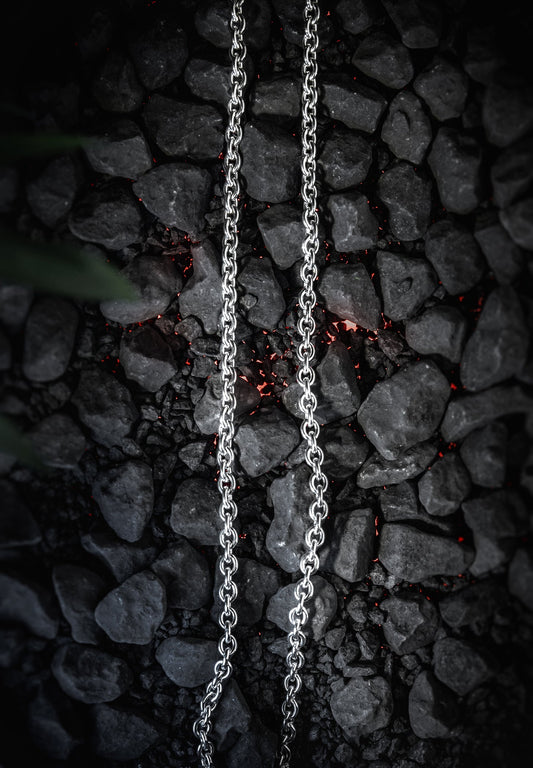 Rundanker Kette 925 Sterling Silber - Neun - Siebzig