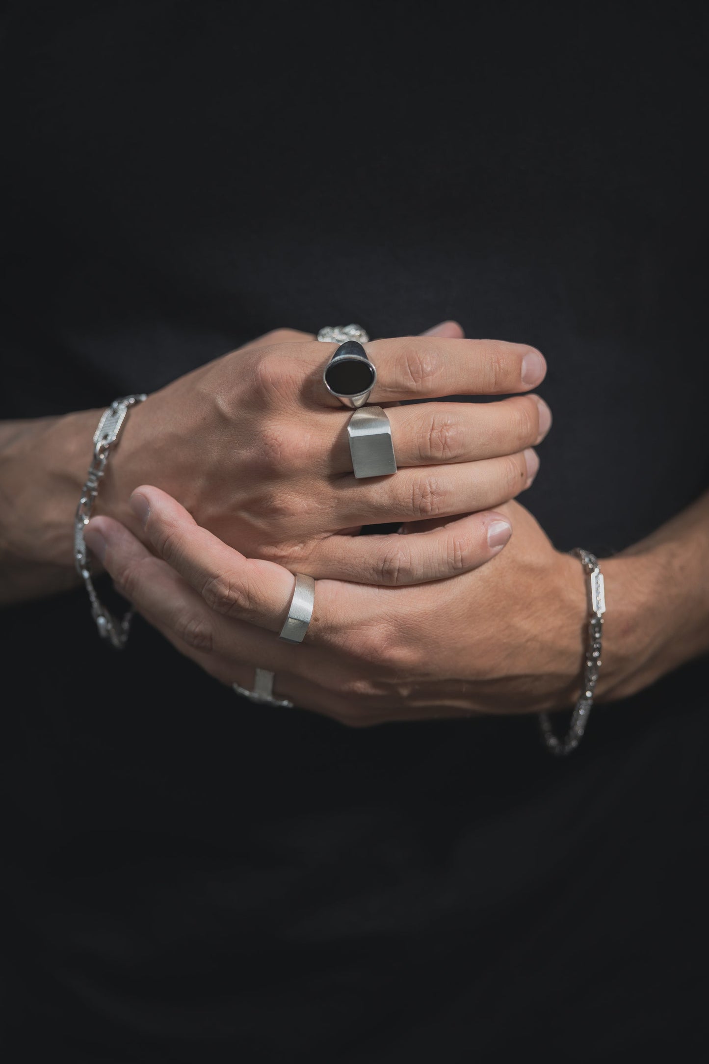 Siegel Ring Viktor 925 Sterling Silber - Neun - Siebzig