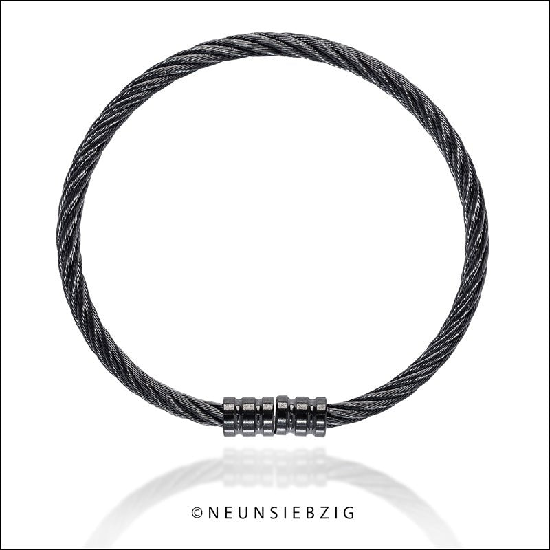 Stahl Armband Modeschmuck - Neun - Siebzig