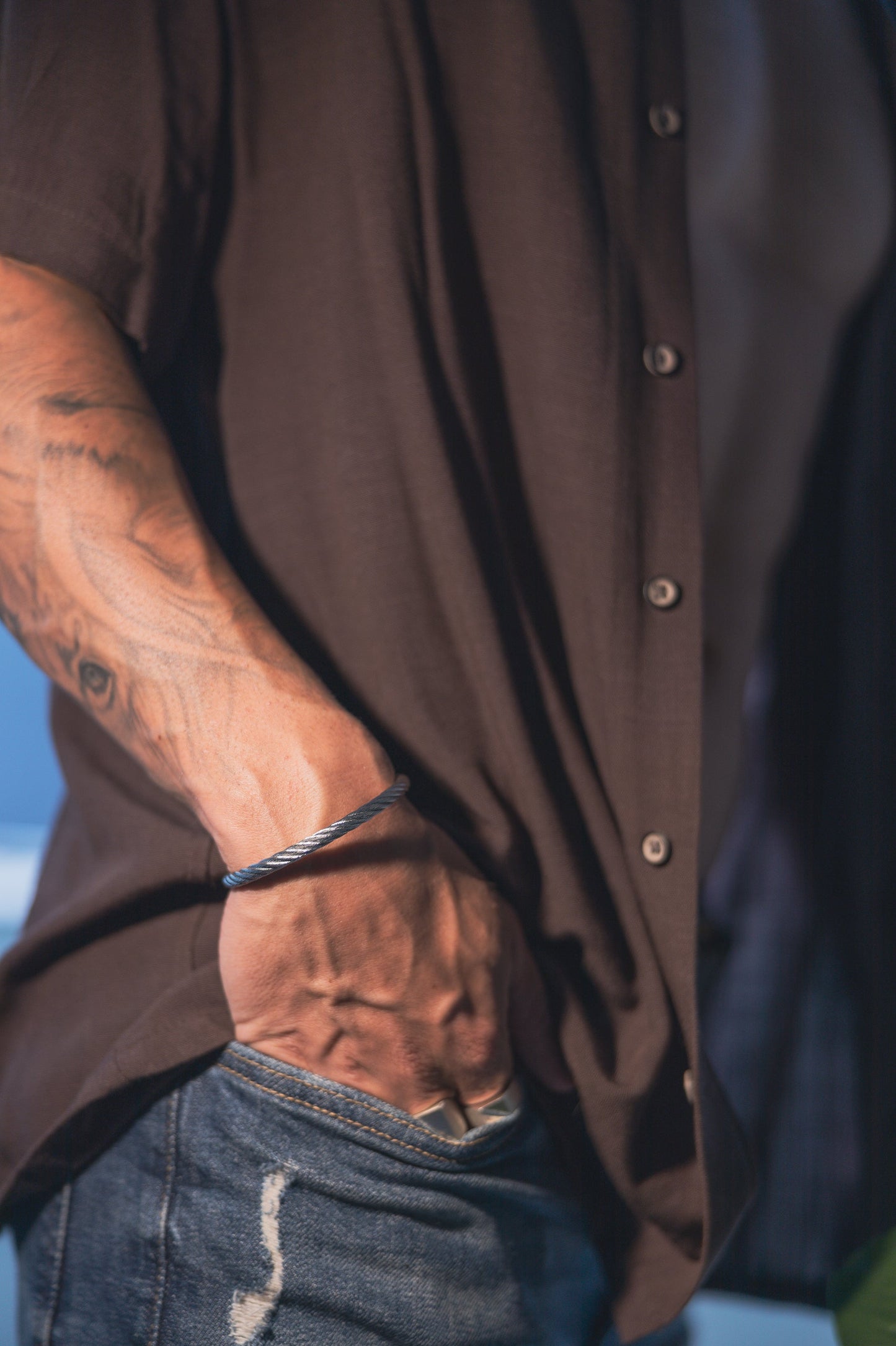 Stahl Armband Modeschmuck - Neun - Siebzig