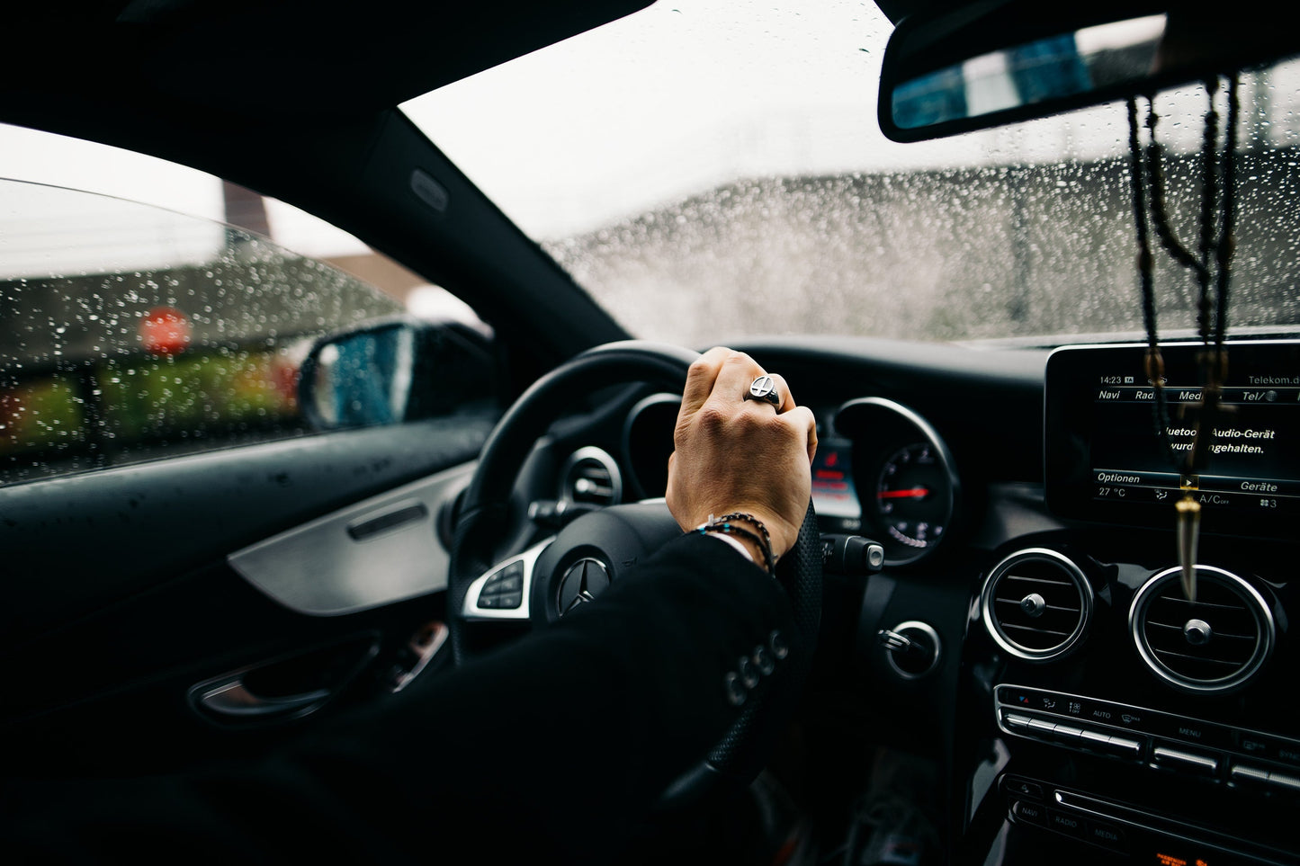 Siegel Ring Kreuz Oval 925 Sterling Silber - Neun - Siebzig