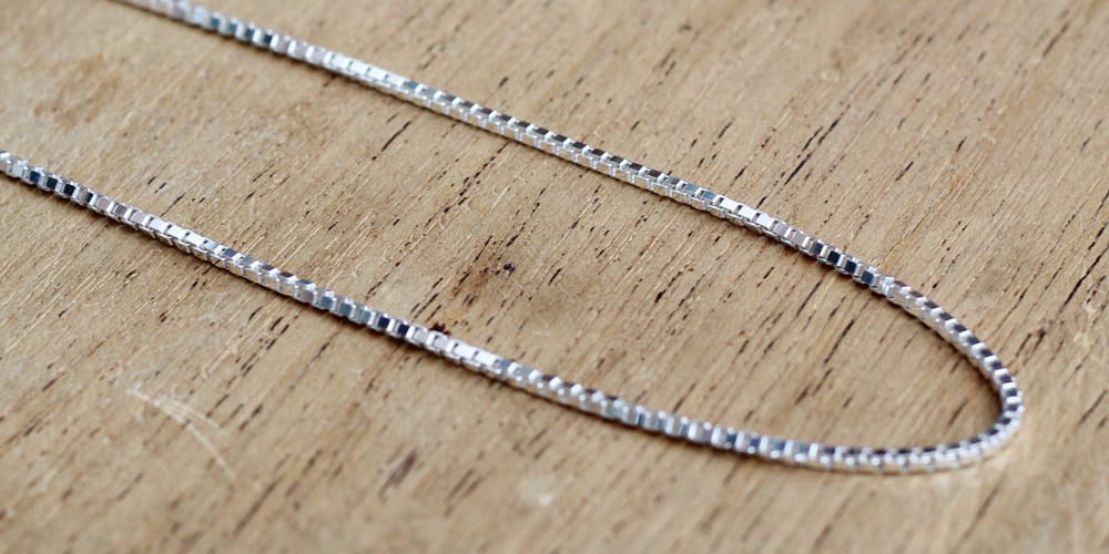 Veneziakette 925 Sterling Silber - Neun - Siebzig